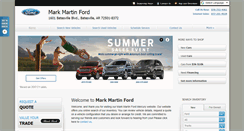 Desktop Screenshot of markmartinfordar.com
